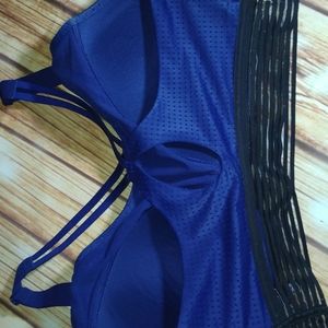Victoria sport bra blue 34DD